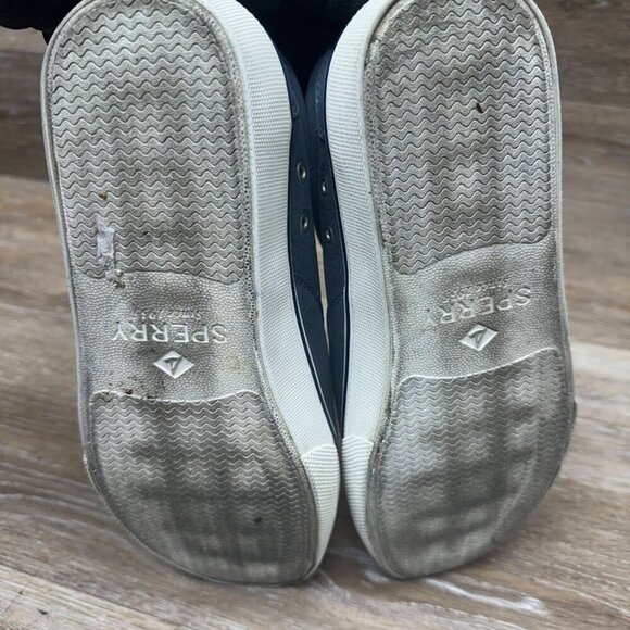 Sperry Striper II CVO Slate Blue Sneaker Men's Size 7 - Picture 4 of 6